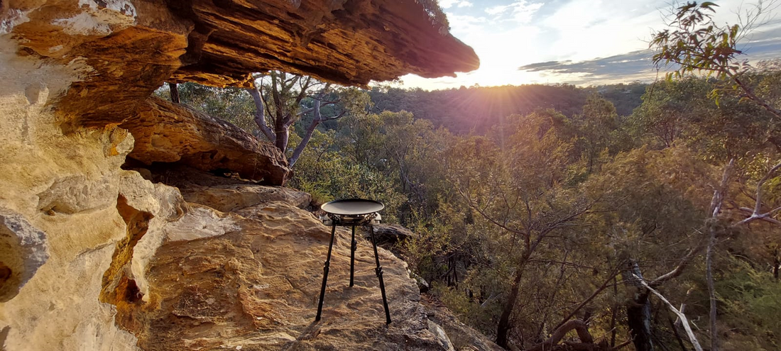 How to Set Up a Camp BBQ on Uneven Ground, Sand and Windy Sites