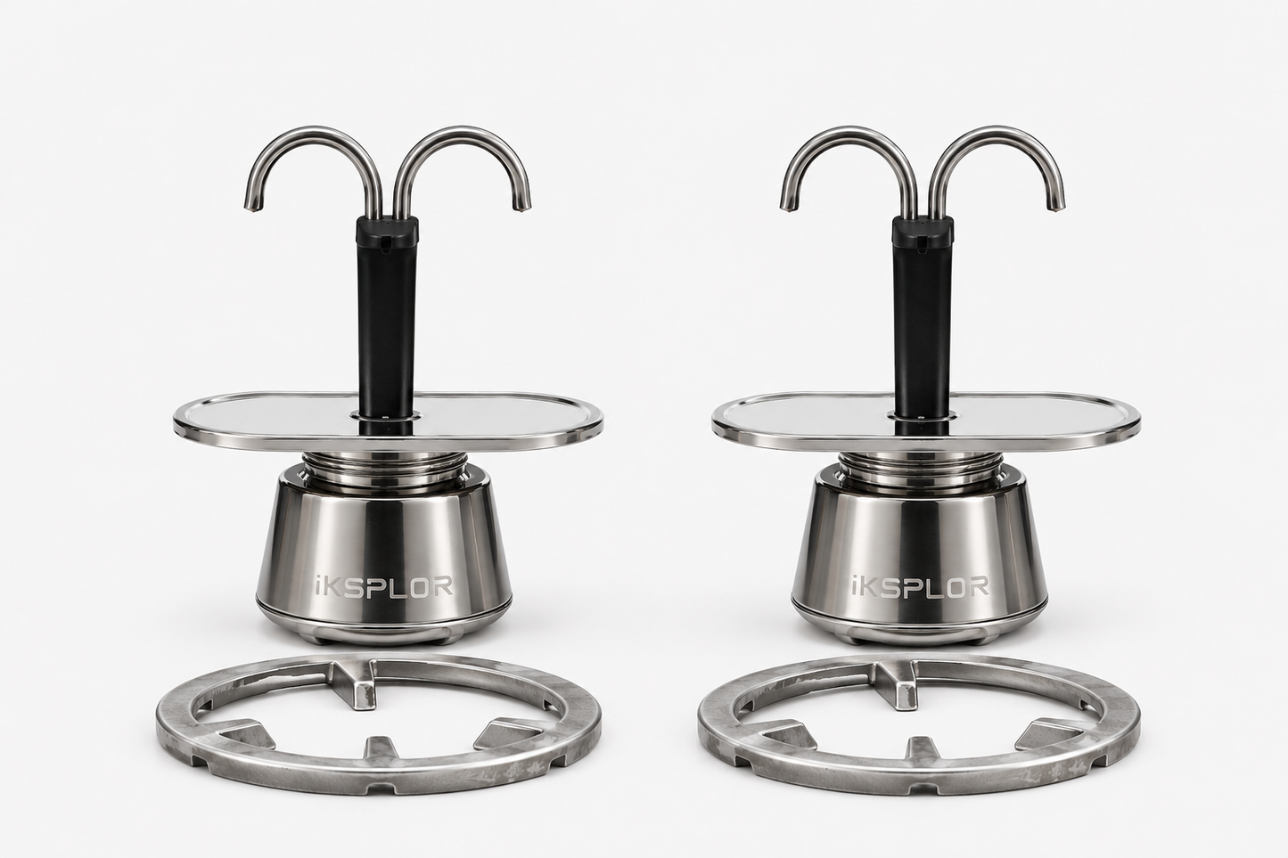 2 Pack - Stovetop Espresso Makers