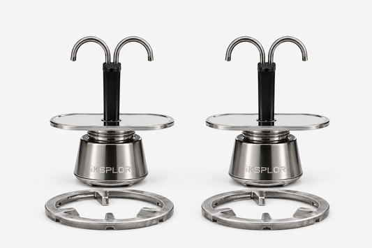 2 Pack - Stovetop Espresso Makers